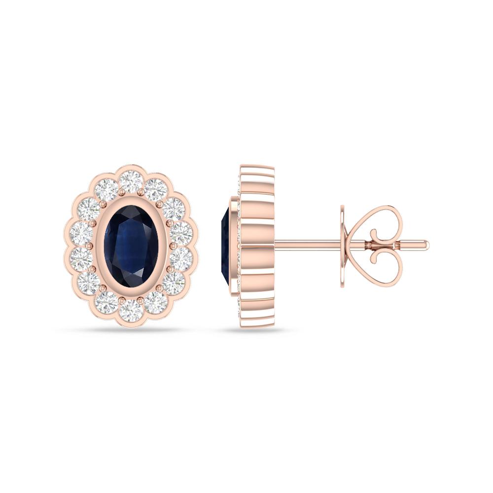 Rose Gold - Sapphire